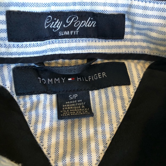 Tommy Hilfiger Slim Fit Short Sleeve Button Down - Picture 3 of 5